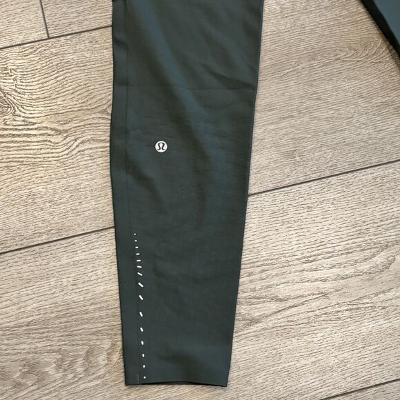 Lululemon SenseKnit Running Tight 28'' Mens XL Green Athleisure Active LM5AB1S - Picture 8 of 8